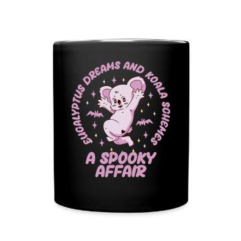 Koala Bear Halloween - Full Colour Mug - black - Front