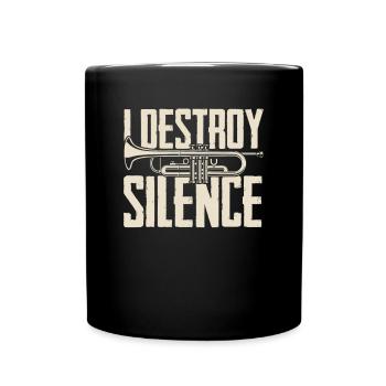 Trumpet Trumpeter Trumpet Player - Full Colour Mug - black - Front