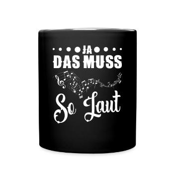 Chorsänger Orchester Musiker Chor Tenorsänger - Tasse einfarbig - Schwarz - Vorne