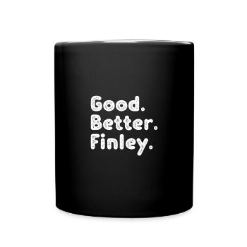 Bon mieux Finley - Mug uni - noir - Devant
