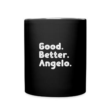 Good better Angelo - Tasse einfarbig - Schwarz - Vorne