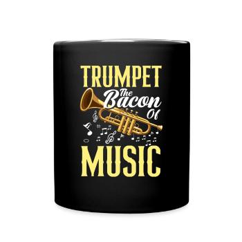 Trumpet Trumpeter Trumpet Player - Full Colour Mug - black - Front