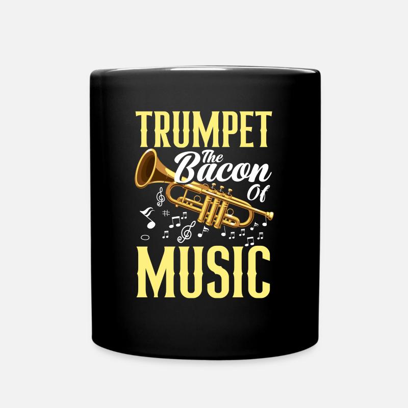 Trompete Trompeter Trompeten Spieler - Tasse einfarbig - Schwarz