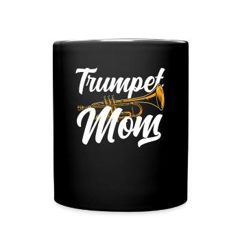 Trumpet Trumpeter Trumpet Player - Full Colour Mug - black - Front