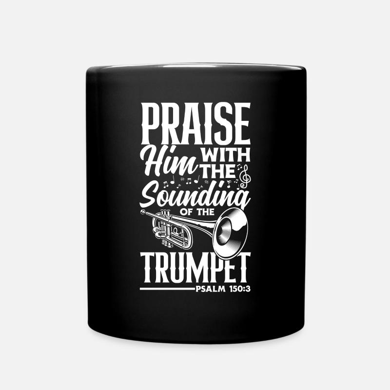 Trompete Trompeter Trompeten Spieler - Tasse einfarbig - Schwarz