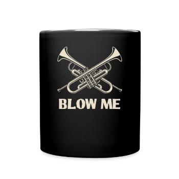 Trumpet Trumpeter Trumpet Player - Full Colour Mug - black - Front