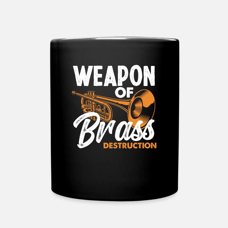 Trompete Trompeter Trompeten Spieler - Tasse einfarbig - Schwarz