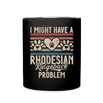 Cadeaux Rhodesian Ridgeback - Mug uni - noir - Devant