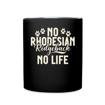 Cadeaux Rhodesian Ridgeback - Mug uni - noir - Devant