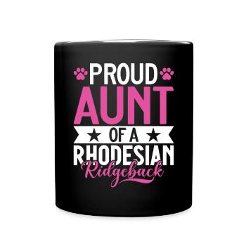 Rhodesian Ridgeback Gifts - Full Colour Mug - black - Front
