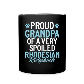 Cadeaux Rhodesian Ridgeback - Mug uni - noir - Devant
