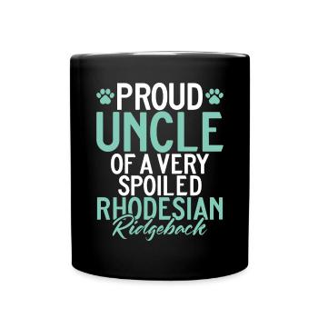 Rhodesian Ridgeback Gifts - Full Colour Mug - black - Front