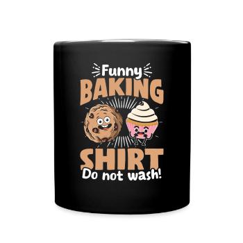 Pastry Chef Funny Baker Confectioner Funny Baking - Full Colour Mug - black - Front