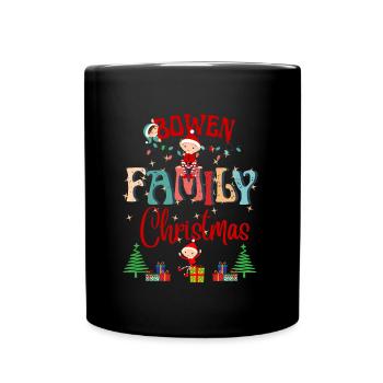 Design für Bowen-Familienfeiern - Tasse einfarbig - Schwarz - Vorne