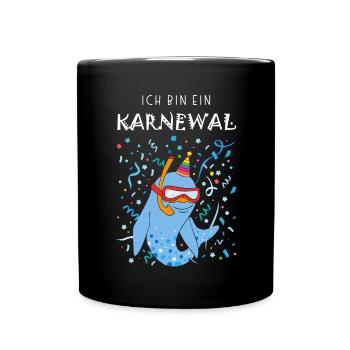 I'm a Carnewal Carnival Confetti Diver - Full Colour Mug - black - Front