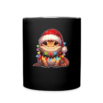 Christmas Fairy Lights Bartagam - Full Colour Mug - black - Front