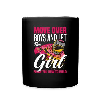 Funny Welder Gift - Full Colour Mug - black - Front