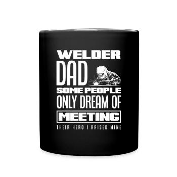 Funny Welder Gift - Full Colour Mug - black - Front
