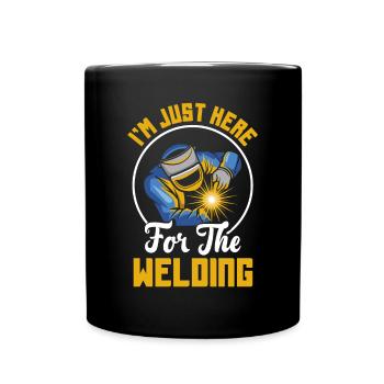 Funny Welder Gift - Full Colour Mug - black - Front