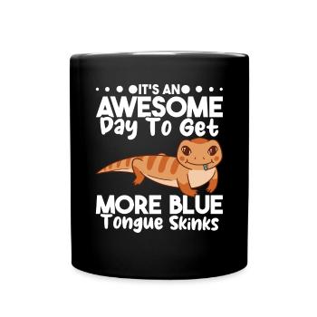 Collectionneur de lézard amoureux des reptiles - Mug uni - noir - Devant
