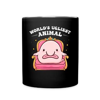Funny Blob Fish - Full Colour Mug - black - Front