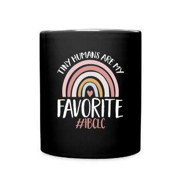 Lactation Consultant IBCLC - Full Colour Mug - black - Front