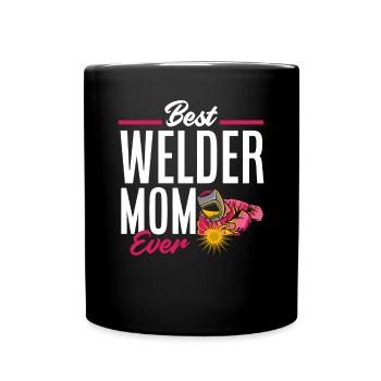 Funny Welder Gift - Full Colour Mug - black - Front