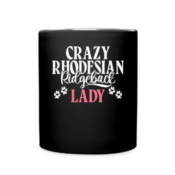 Rhodesian Ridgeback Gifts - Full Colour Mug - black - Front