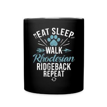 Cadeaux Rhodesian Ridgeback - Mug uni - noir - Devant