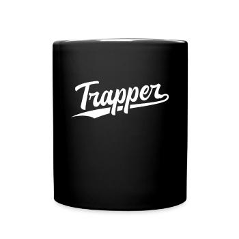 Retro Swoosh Job - Trapper - Full Colour Mug - black - Front