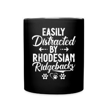 Cadeaux Rhodesian Ridgeback - Mug uni - noir - Devant