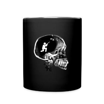 tireur amateur paintball fusil carabine - Mug uni - noir - Devant