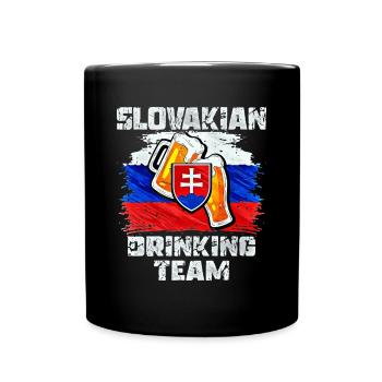 Équipe de buveur de Slovaquie - Mug uni - noir - Devant