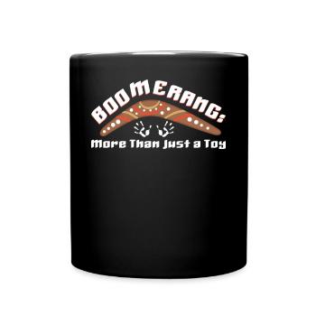 Boomerang: More Than a Toy - Full Colour Mug - black - Front