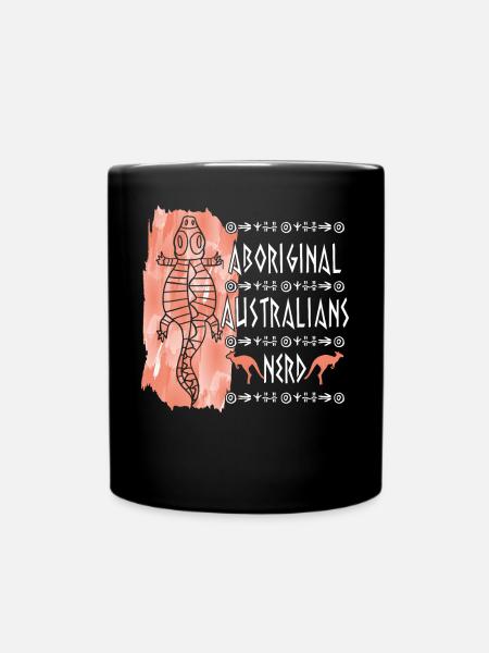 Aborigènes Australiens Nerd - Mug uni - noir