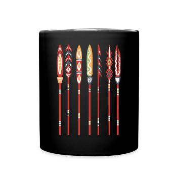 Aboriginal - Full Colour Mug - black - Front