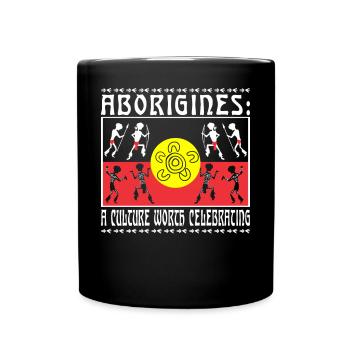 Aborigines: A Culture - Tasse einfarbig - Schwarz - Vorne