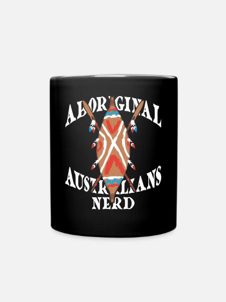 Aborigènes Australiens Nerd - Mug uni - noir