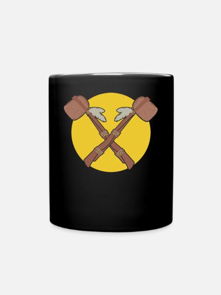Aborigène - Mug uni - noir