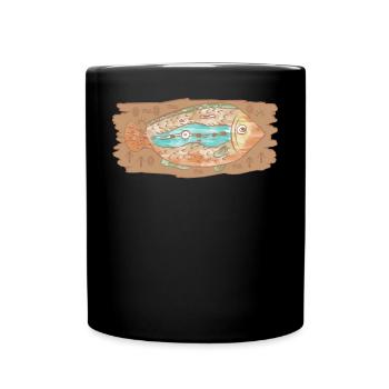 Aboriginal - Full Colour Mug - black - Front
