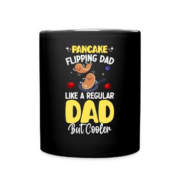 Crépière drôle - Mug uni - noir - Devant