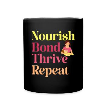 Lactation Consultant IBCLC - Full Colour Mug - black - Front