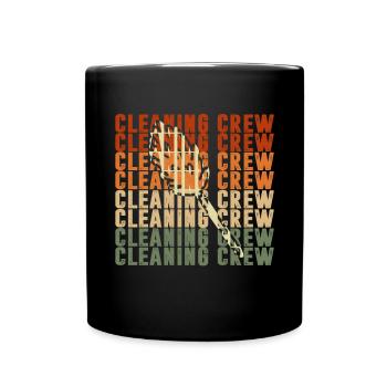 Housekeeping Week Geschenke Reinigungsliebhaber - Tasse einfarbig - Schwarz - Vorne