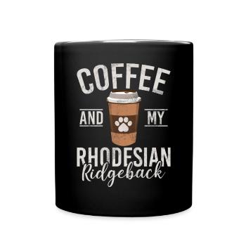 Cadeaux Rhodesian Ridgeback - Mug uni - noir - Devant