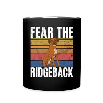 Cadeaux Rhodesian Ridgeback - Mug uni - noir - Devant