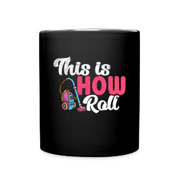 Housekeeping Week Geschenke Reinigungsliebhaber - Tasse einfarbig - Schwarz - Vorne