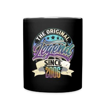18ème anniversaire 2006 millésime millésime - Mug uni - noir - Devant