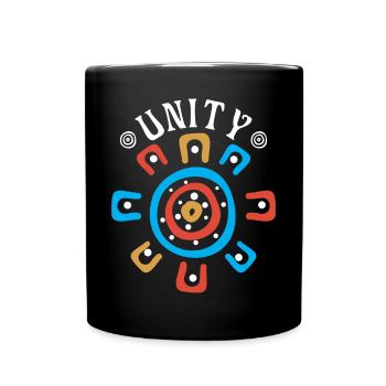 Australian Unity - Full Colour Mug - black - Front