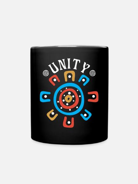 Australian Unity - Tasse einfarbig - Schwarz
