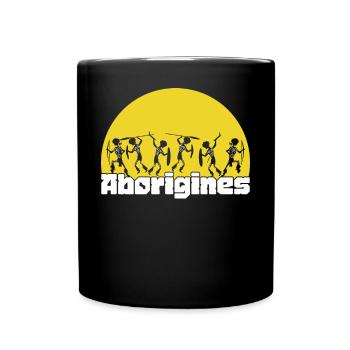 Aboriginal - Full Colour Mug - black - Front